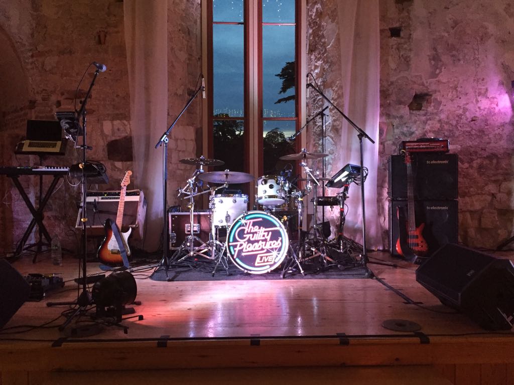 The Guilty Pleasures Wedding Band - Guilty Events - Lulworth Castle