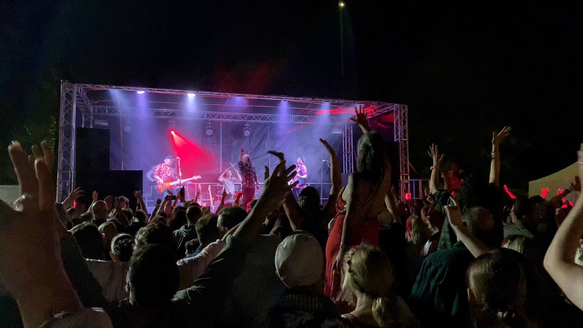 Guilty Events - Live Bands - Wimborne Dorset -The Allstar Pleasures at Wimborne Folk Festival